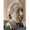 3D конструктор из картона Эйнштейн / 3Д пазл QBRIX